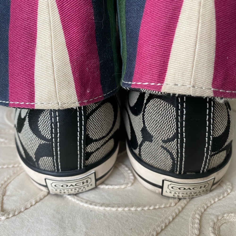 Coach Legacy High Top Sneaker - Picture 8 of 8